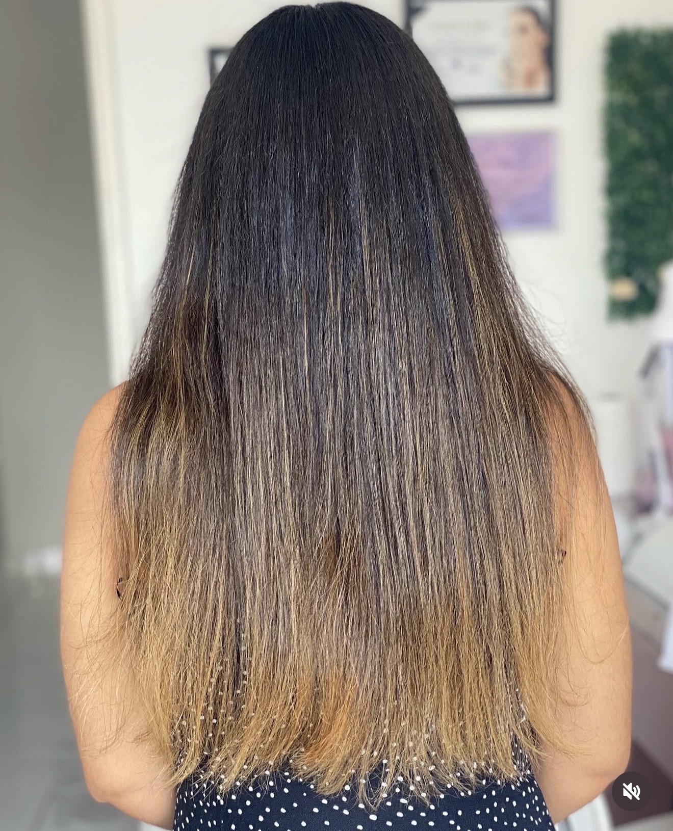 Cabelo antes da coloração